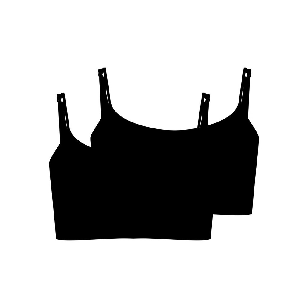 Kit com 2 Tops sem Aro com Bojo Removível Hope 2186