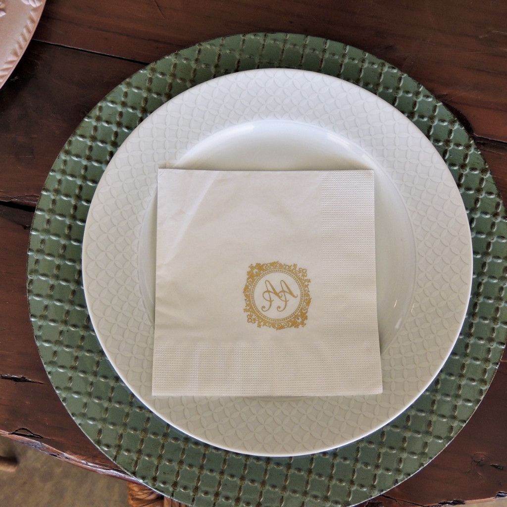 Guardanapos Personalizados 30x30cm Folha Dupla Eventos, Casamentos, Festas, Aniversarios — imagem 2 de 2