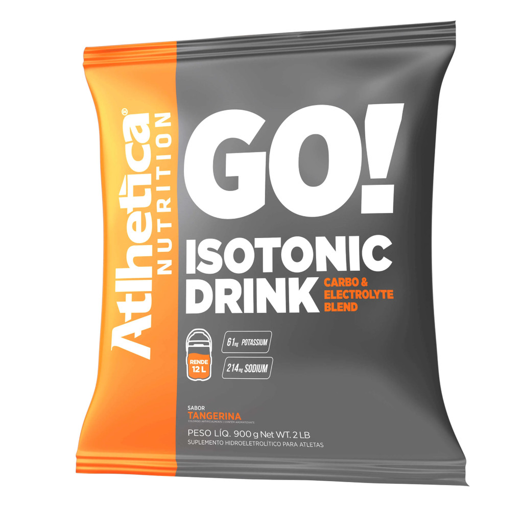 Go Isotonic Drink Repositor Energetico Refil 900g Tangerina
