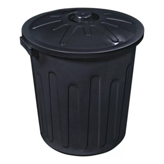 Lixeira C Tampa De 30 Litro Preta Cesto Balde De Lixo Grande em Oferta na Shopee