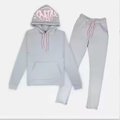 * Synaworld Homens 2 peça Blusa Moleton canguru com capuz Novos Homens Mulheres Streetwear Hip Hop