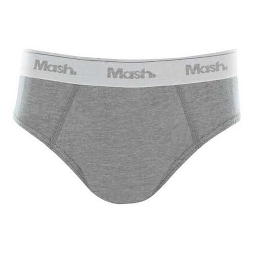 Cueca Infantil Cavada Slip Mash 193.01 Confortável 100% Algodão