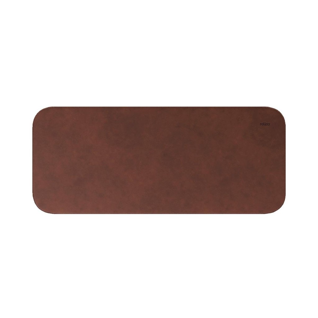 Mousepad Reliza Courino 010020 - Grande 70 x 30 cm - Marrom em Oferta na Shopee