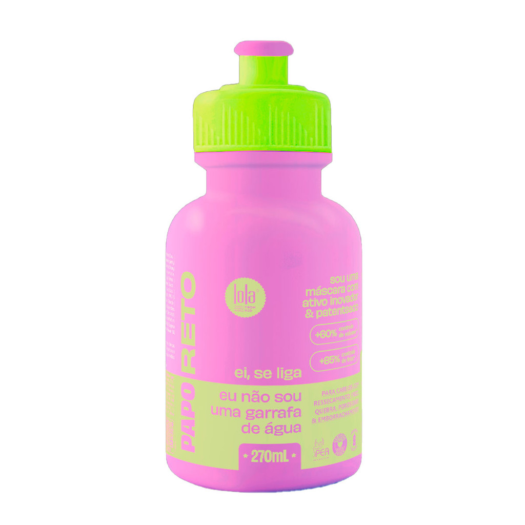 Mascara Fluida Papo Reto Lola Cosmetics 270ml em Oferta na Shopee