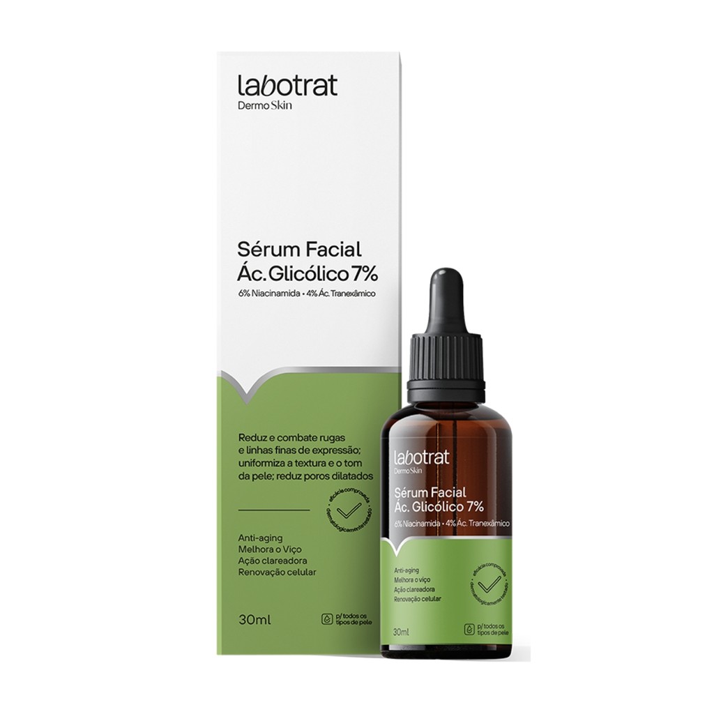 Sérum Facial Diminui Poros Hidrata Dermo Skin Labotrat 30ml - Beauty