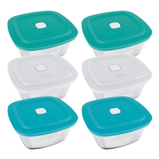 Tigela Marinex Facilita VAP  2L 4000727 com Tampa | Cores Sortidas - Embalagem com 6 Peças em Oferta na Shopee