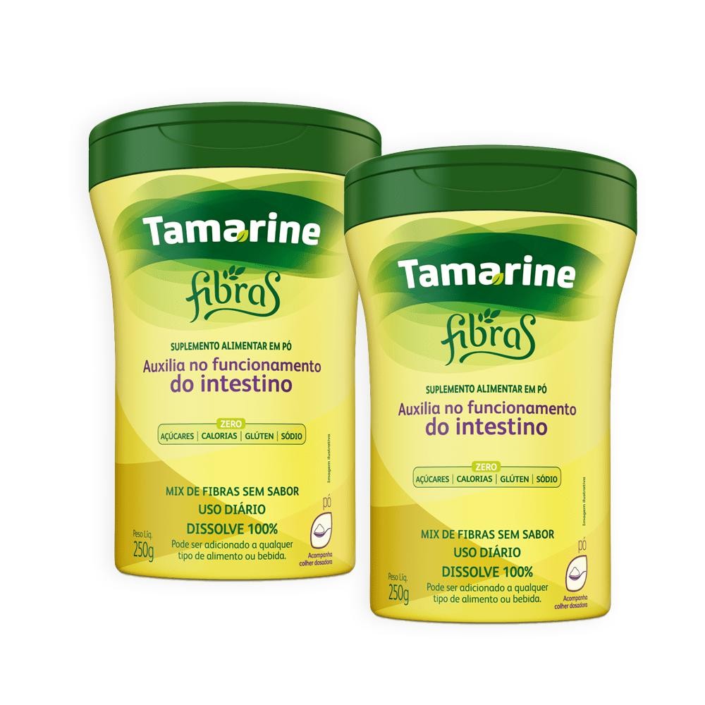 Kit Tamarine Fibras Pó Pote - Health
