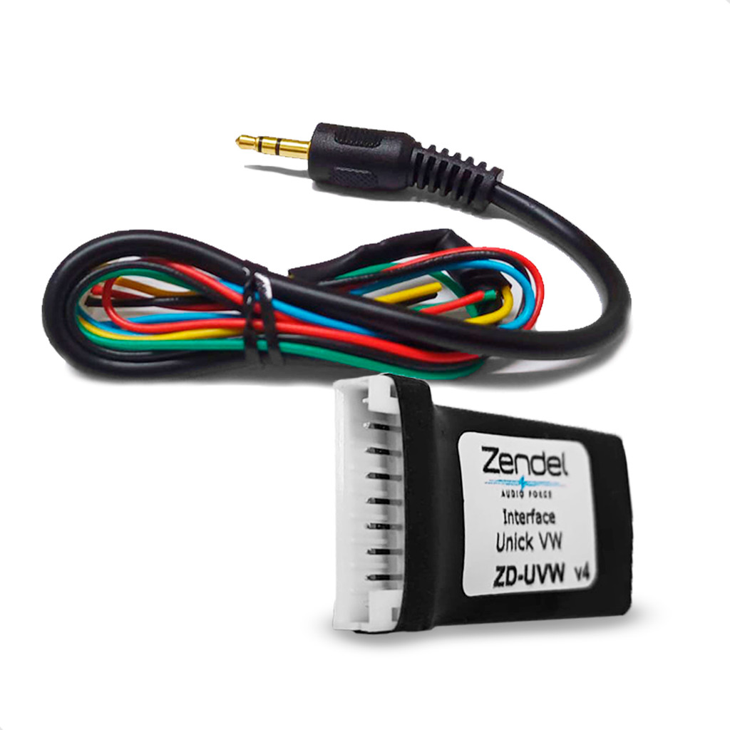 Interface Zendel Controle de Volante Unick Vw Zd Uvw V4