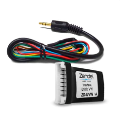 Interface Zendel Controle de Volante Unick Vw Zd Uvw V4