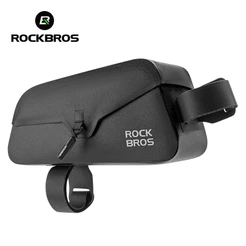 ROCKBROS Bicicleta TopTube Saco Impermeável Resistente Ao Desgaste Dianteiro Magnético De Estrada MTB Acessórios