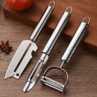 Kit 3 Descascadores Inox Legumes, Frutas Escama Peixe Queijo em Oferta na Shopee