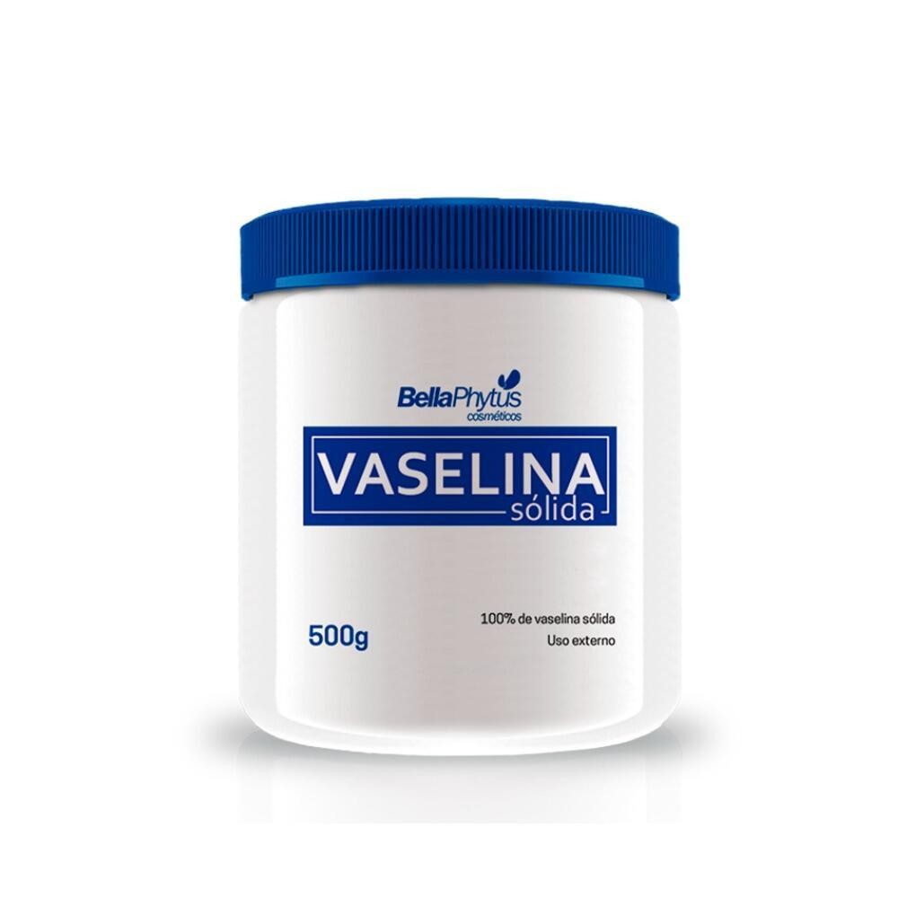 Vaselina Sólida 100% Pura 500g - BellaPhytus