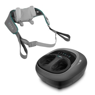 Massageador para pés Foot Zen e Massageador de Pescoço Neck Spa Genis Relax Polishop Bivolt em Oferta na Shopee