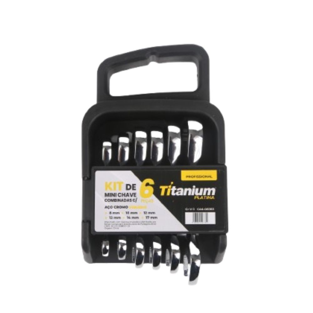 Kit De Mini Chaves Combinadas Com 6 Pçs 8,10,12,13,14,17mm em Oferta na Shopee