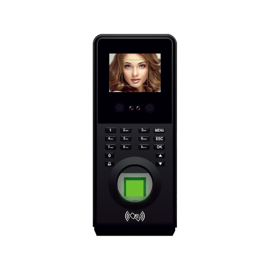 Relógio de Ponto Digital LCD Facial Biometria RE1034 Knup