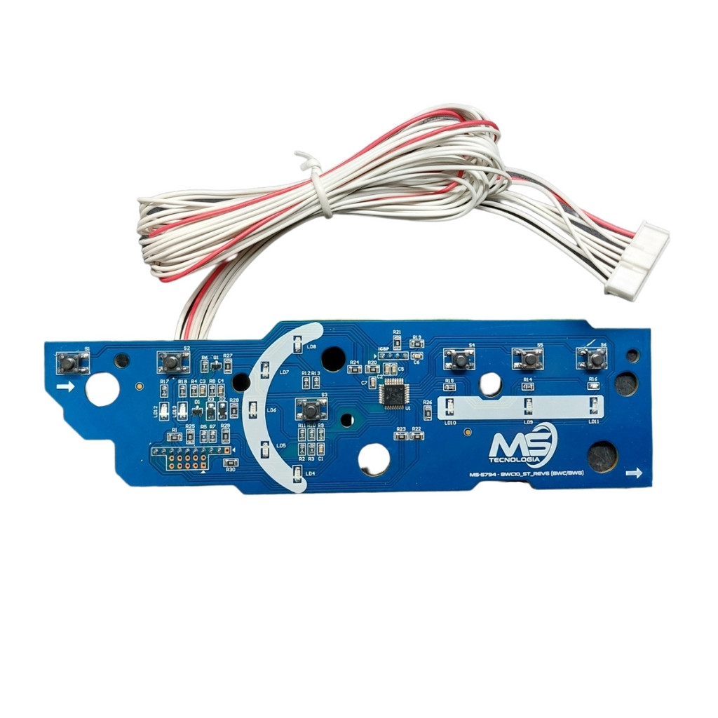 Interface Compatível Para Brastemp Clean 10kg 11kg Bwc10A Ver.3 BWC10B  BWC11