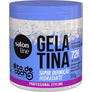 Gelatina Salon Line #Todecacho Hidratação Cremosa 550g em Oferta na Shopee