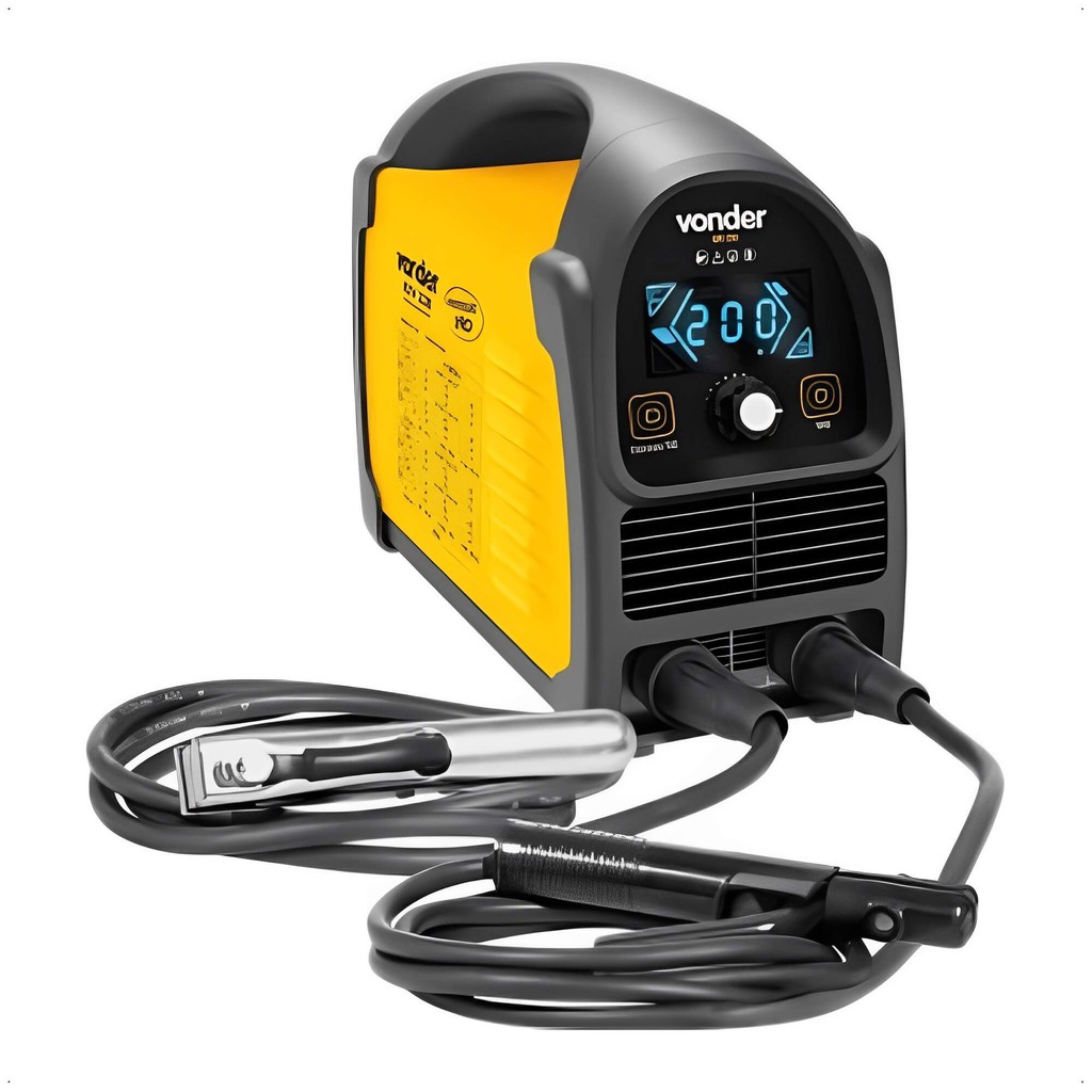 Inversor para Solda com Eletrodo e TIG com Display LED Bivolt RIV 228 Vonder - 6878228000