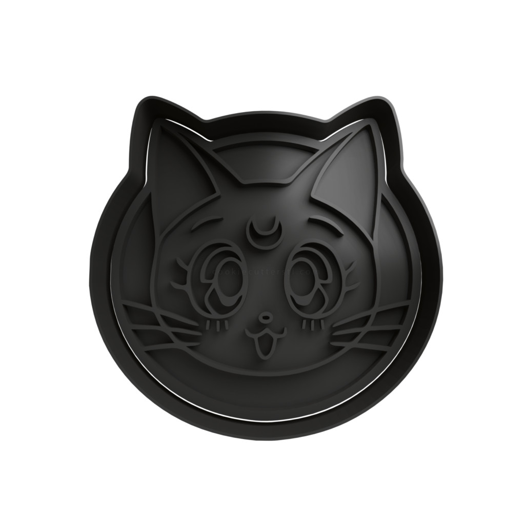 Cortador De Biscoito Gato Luna Sailor Moon 2 - Sailor Moon