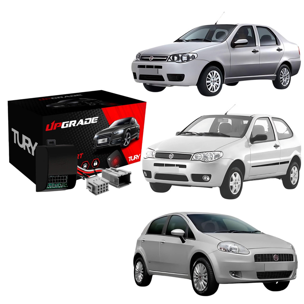 Módulo Automação de Retrovisores compatível com Siena, Palio, Punto, Idea, Strada Tury - PARK1.2.6AQ