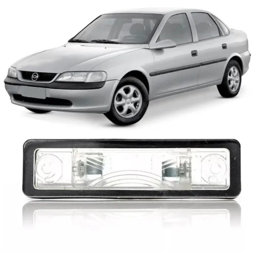 LANTERNA PLACA ASTRA 1993 ATÉ 1997 CORSA OMEGA 1993 ATÉ 1998 VECTRA 2000 ATÉ 2005