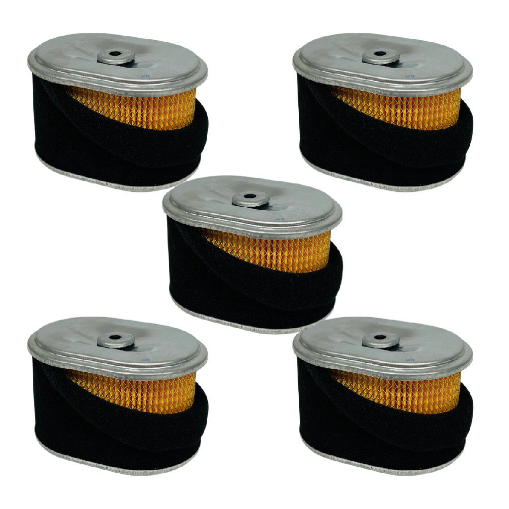 5x Filtro De Ar Compatível Motor 5,5 6,5 7hp Branco Buffalo