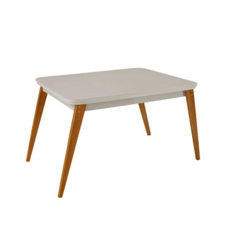 Mesa de Jantar Copper 120cm Madeira Tampo com Vidro Canto Copo Moderna Mobília em Oferta na Shopee