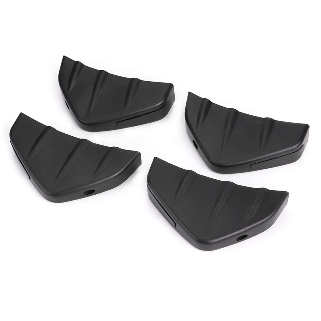 Difusor Para-Choque Traseiro Preto Universal Chevrolet Audi