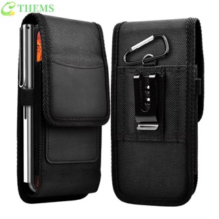Capa De Telefone Com Bolsa De Cintura THEMS , Clipe De Cinto De Nylon Durável Resistente Ao Desgaste , Laço Para em Oferta na Shopee