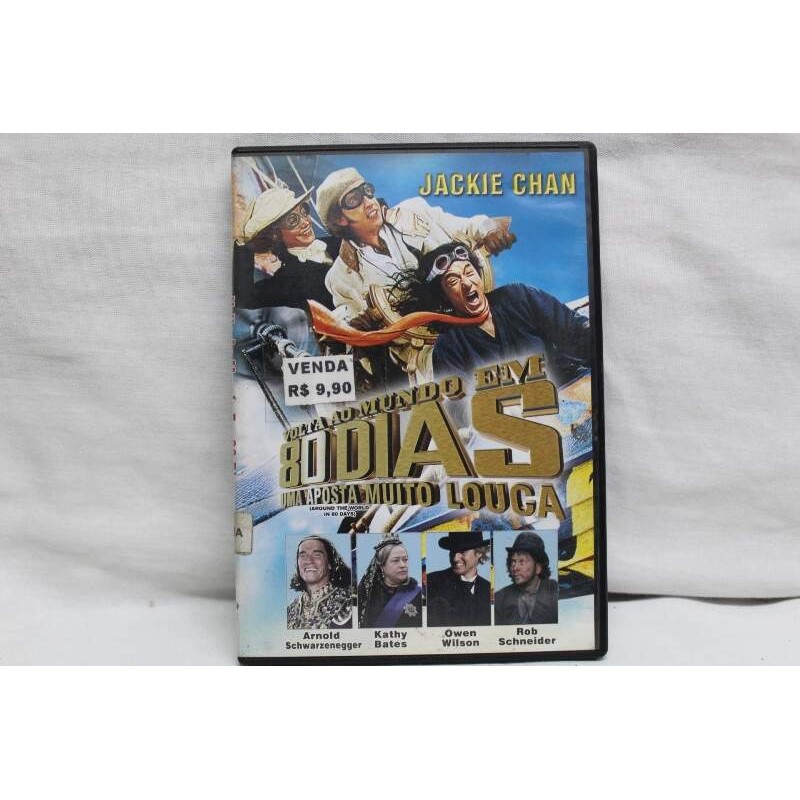 DVD Volta ao Mundo em 80 Dias Uma Aposta Muito Louca