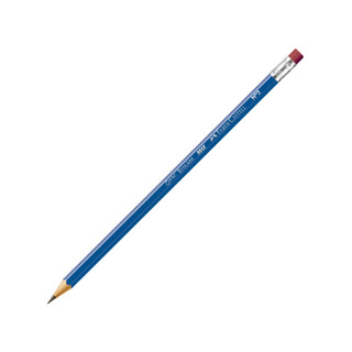Lápis preto com borracha nr2 sextavado 1210AZS/B Faber-Castell em Oferta na Shopee