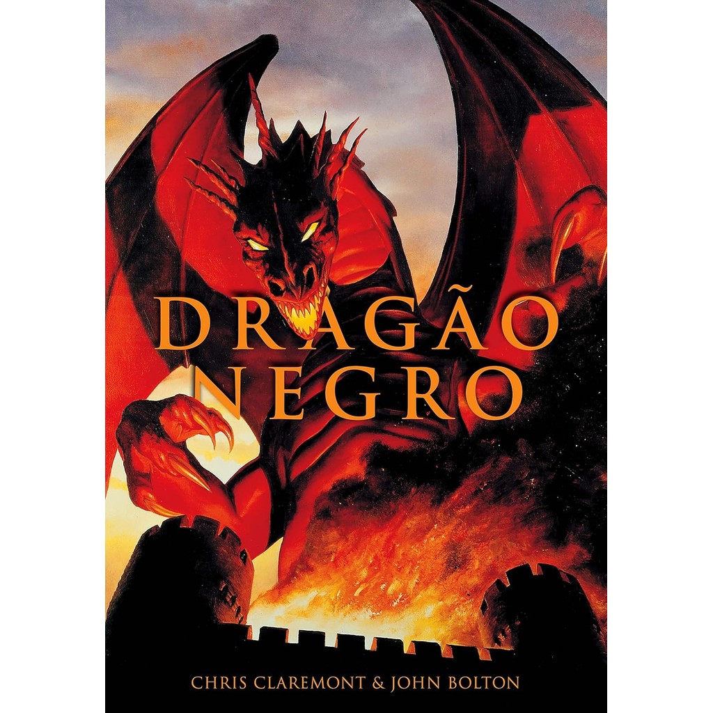Hq Dragão Negro Volume Único Exclusivo Amazon — R$ 79,74 em Shopee
