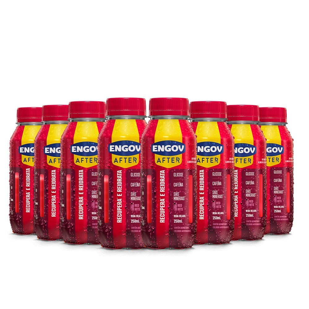 Kit com 8 Engov After Red Hits em Oferta na Shopee