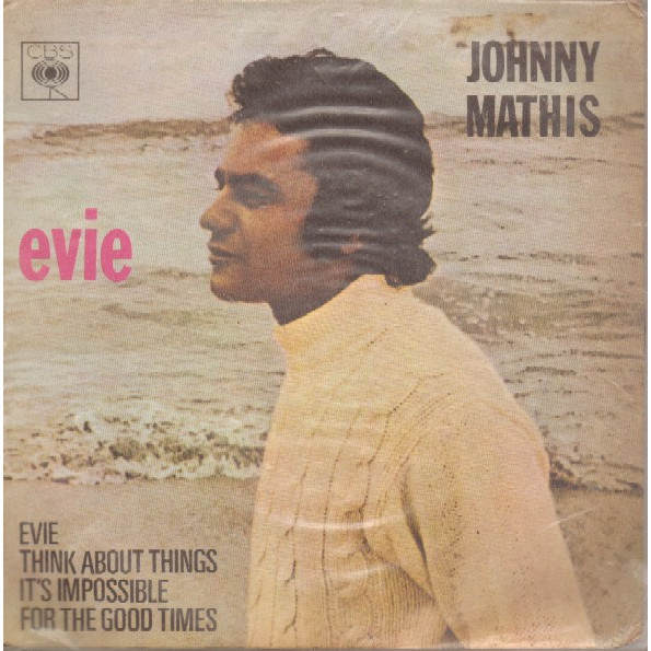 Johnny Mathis - Evie - compacto simples - usado