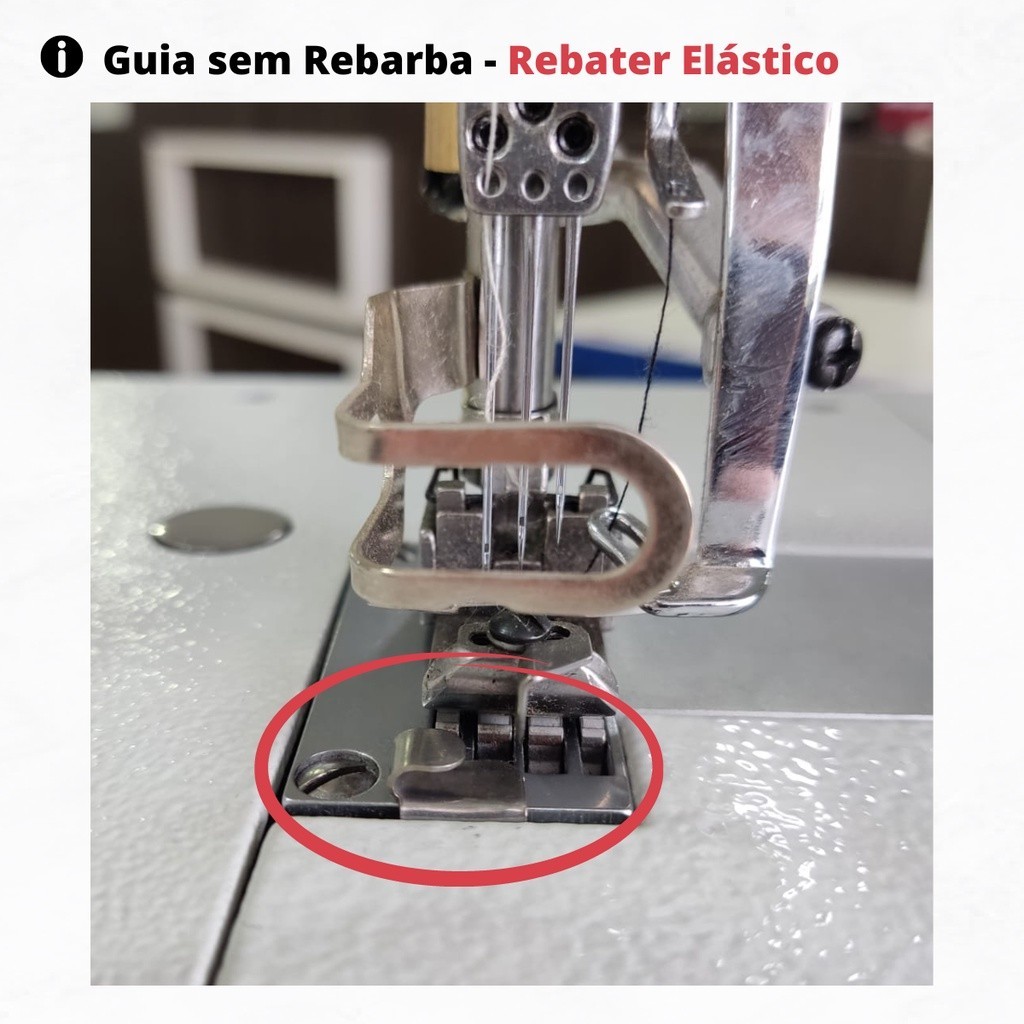 Dedinho Guia para Costura Sem Rebarba e Berola - Rebater Elástico em Oferta na Shopee