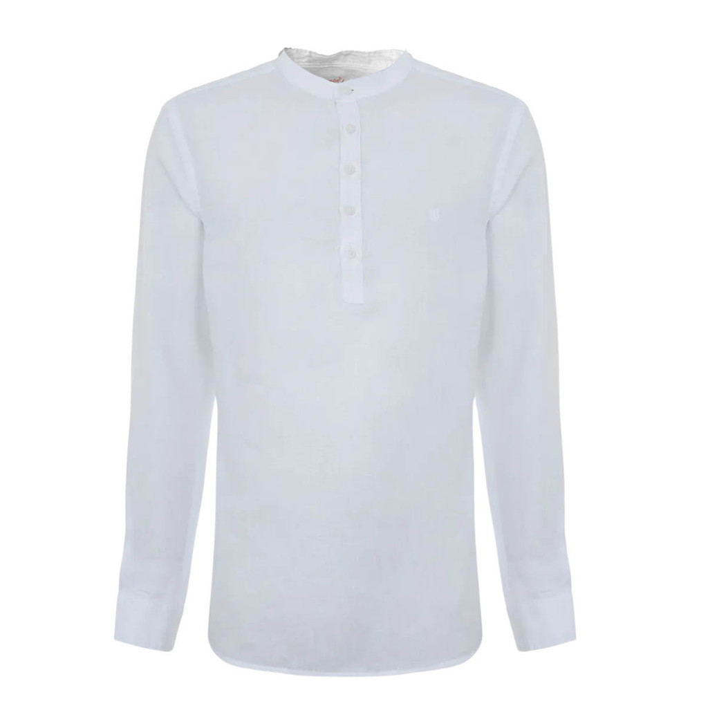 Camisa Bata ML Slim Individual Linho