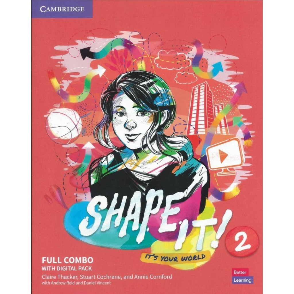 SHAPE IT! 2 - FULL COMBO STUDENT´S BOOK AND WORKBOOK WITH PRACTICE EXTRA