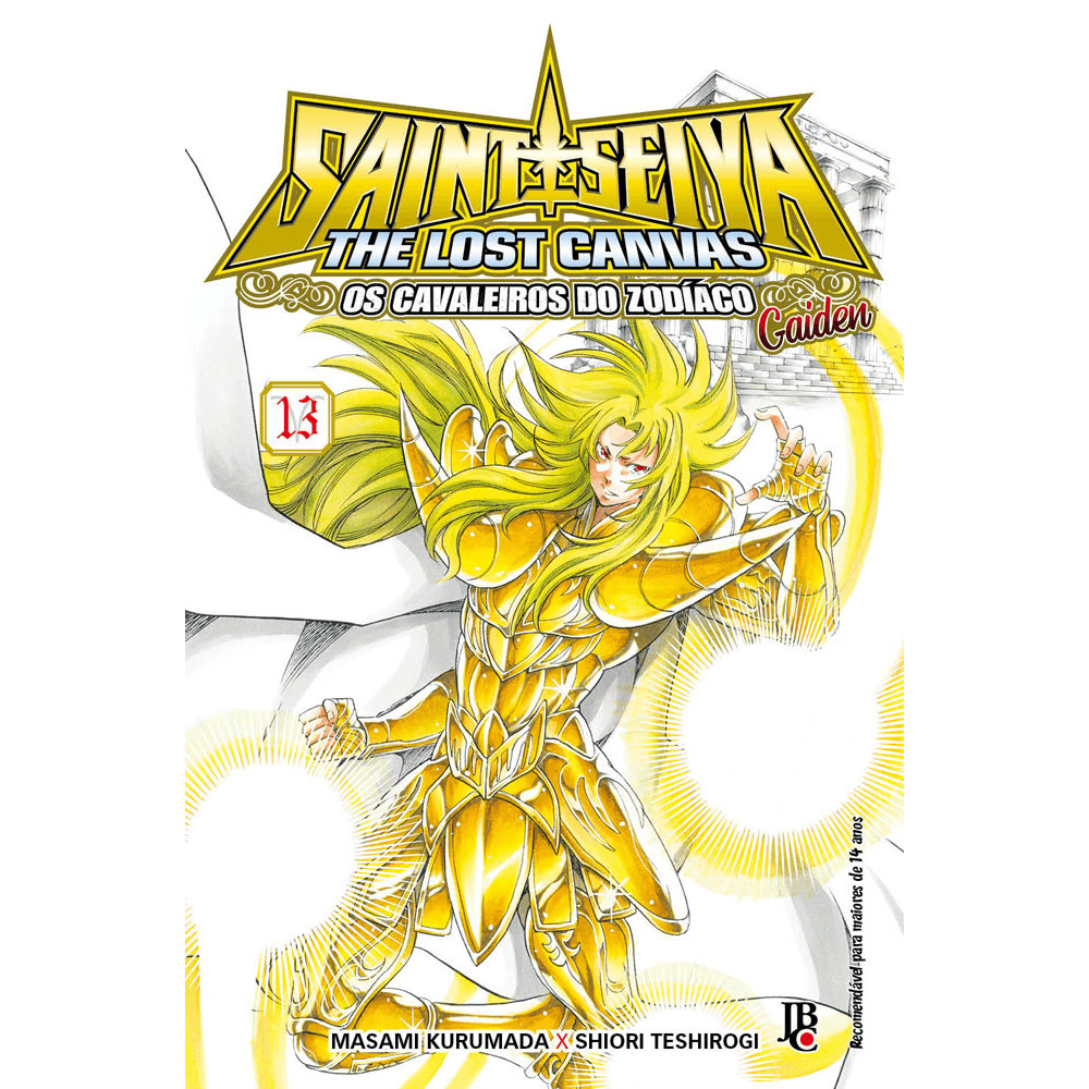 Mangá - Cavaleiros do Zodiaco The Lost Canvas Gaiden Especial Vol. 13 - Novo/Lacrado