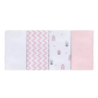 Kit Pano De Boca Bebê Papi Karinho Flanelado - 04 Peças em Oferta na Shopee