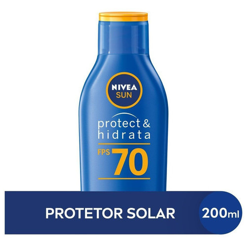 Kit 2 Protetores Solar Sun Protect e Hidrata Fps70 200ml Nivea