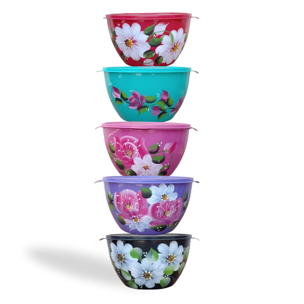 Jogo de Bowls 5 peças 750 ml em Oferta na Shopee