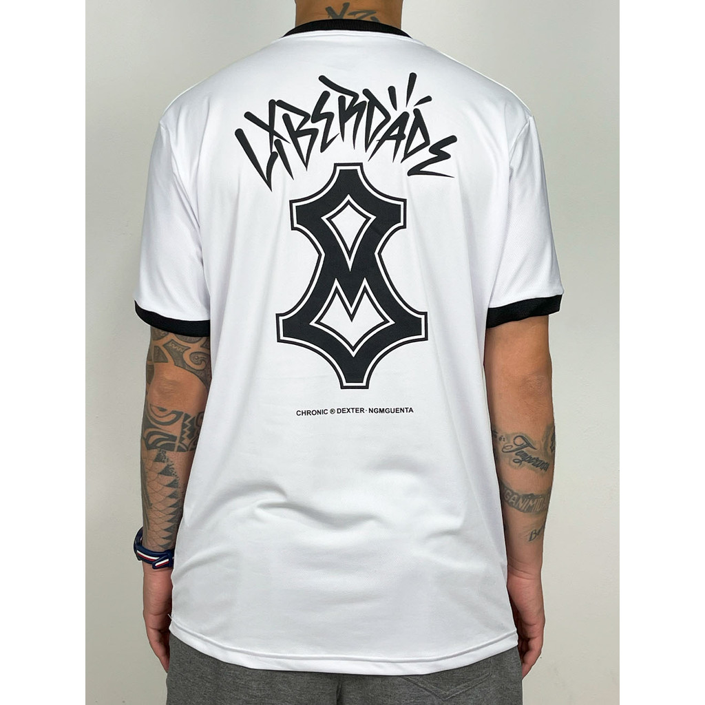 Camiseta Chronic/Dexter de Time Liberdade 8 - Branca