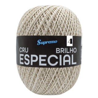 Barbante Supremo Especial Brilho Ouro Nº4 1150 Metros em Oferta na Shopee