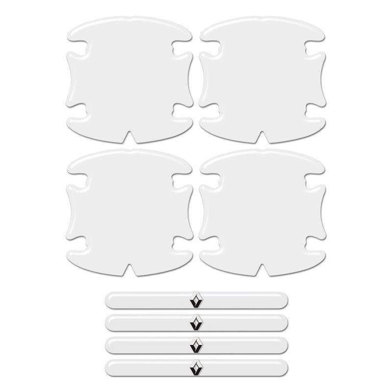 Adesivos Protetor Maçaneta Captur Fluence Renault Resinado em Oferta na Shopee