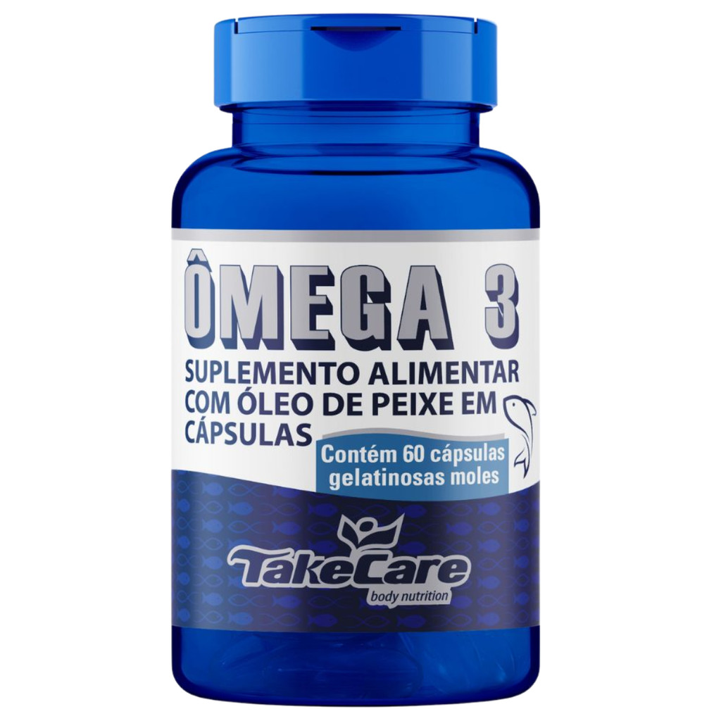 Ômega 3 – 60 Cápsulas Saúde Cardiovascular e Bem-Estar