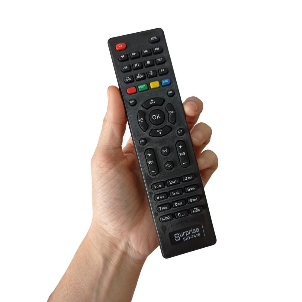 Controle Remoto  7478 TV - Thunder / Surprise Azb - LeLong/Sky