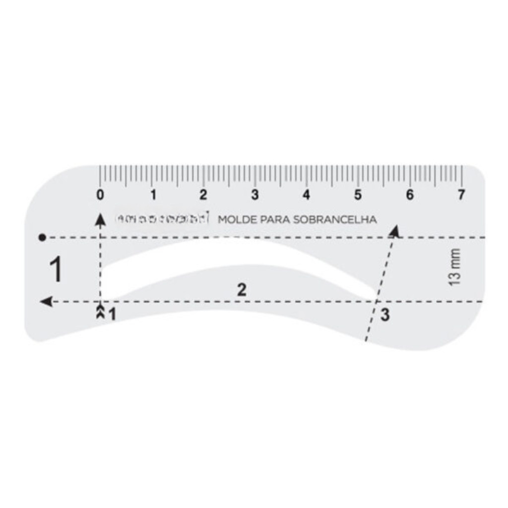 Kit com 20 Moldes para Sobrancelhas Modelos Variados para Design e Micropigmentação em Oferta na Shopee