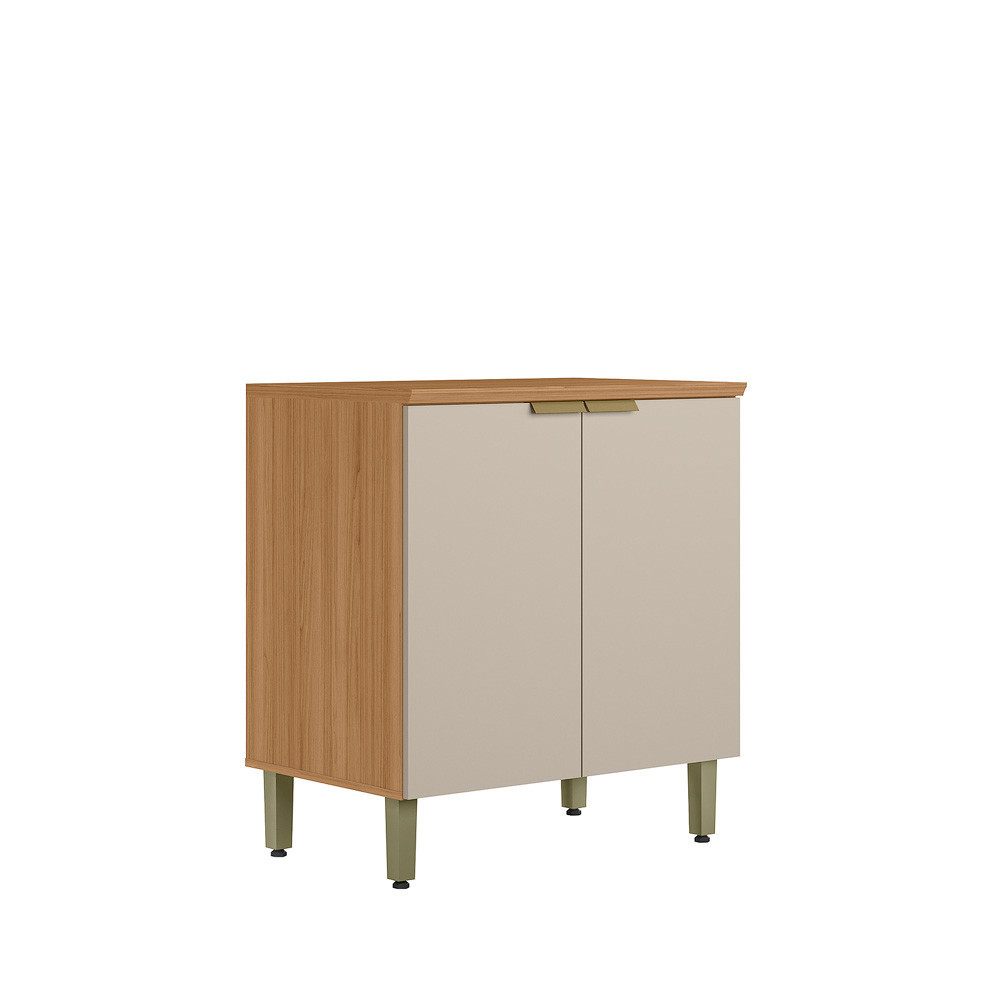 Balcão 2 Portas 80cm Selene Linea Brasil em Oferta na Shopee