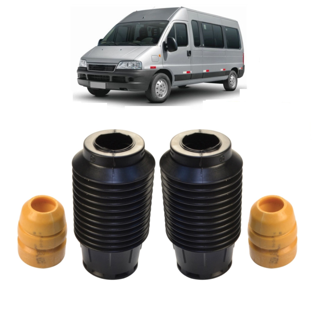 kit Batente Coifa Amortecedor Dianteiro Ducato Boxer Jumper