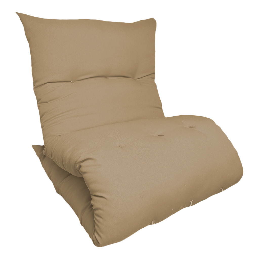Colchonete Futon Colchão Solteiro Dobrável Enrolável Decorativo Almofada Cores Macio Acamp...